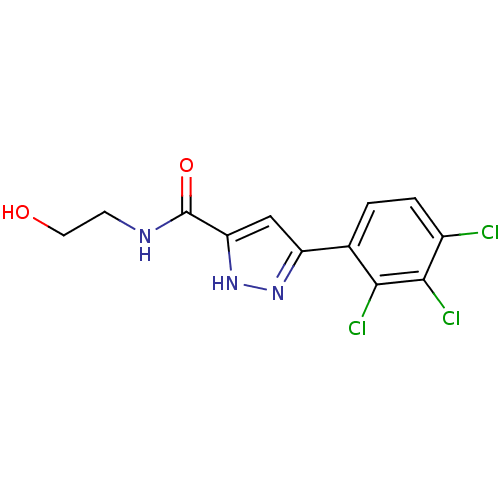 Chemical structure of BindingDB Monomer ID 50253982