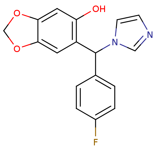 Chemical structure of BindingDB Monomer ID 50254017