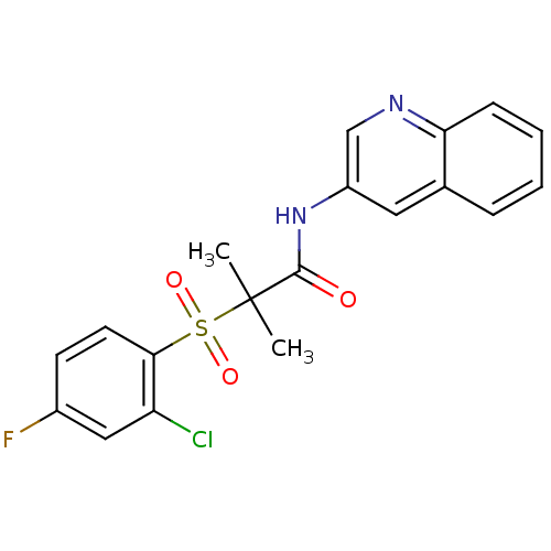 Chemical structure of BindingDB Monomer ID 50254069