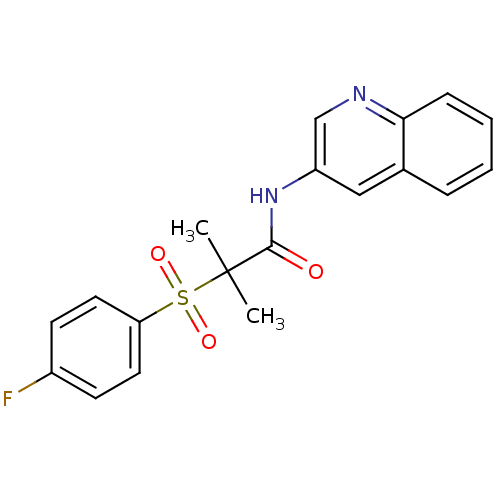 Chemical structure of BindingDB Monomer ID 50254100