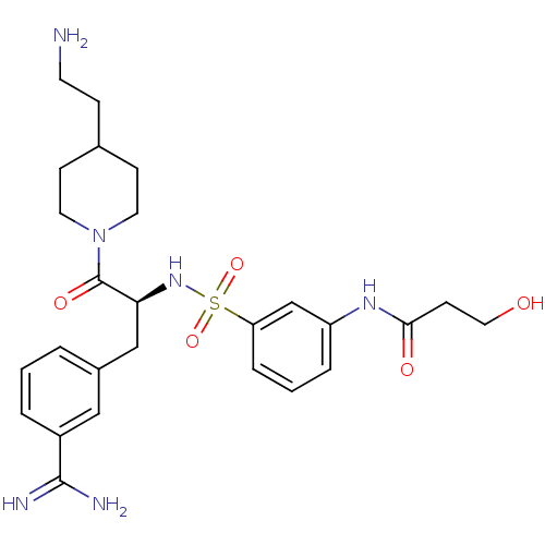 Chemical structure of BindingDB Monomer ID 50254220