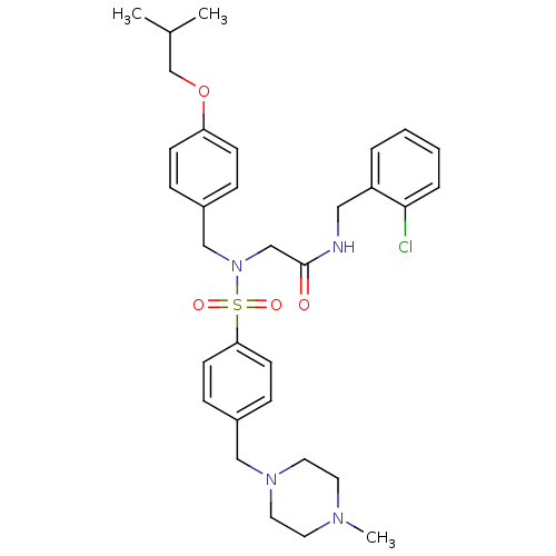 Chemical structure of BindingDB Monomer ID 50254460