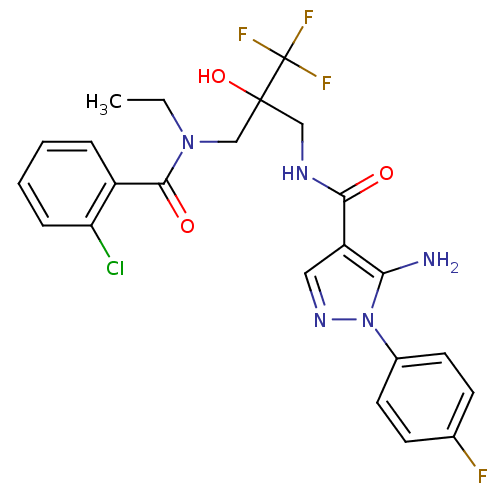 Chemical structure of BindingDB Monomer ID 50254464