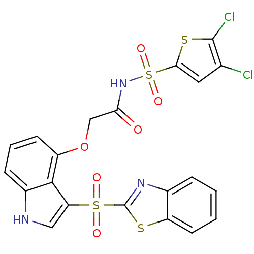 Chemical structure of BindingDB Monomer ID 50254476