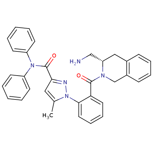 Chemical structure of BindingDB Monomer ID 50254524