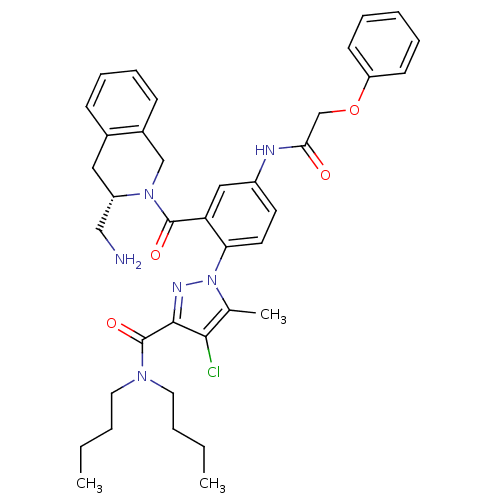 Chemical structure of BindingDB Monomer ID 50254536