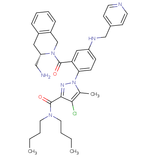 Chemical structure of BindingDB Monomer ID 50254537