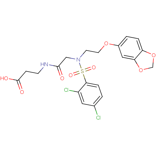 Chemical structure of BindingDB Monomer ID 50254633
