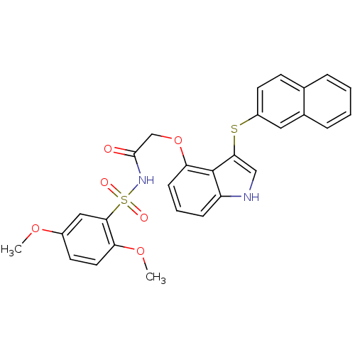 Chemical structure of BindingDB Monomer ID 50254640