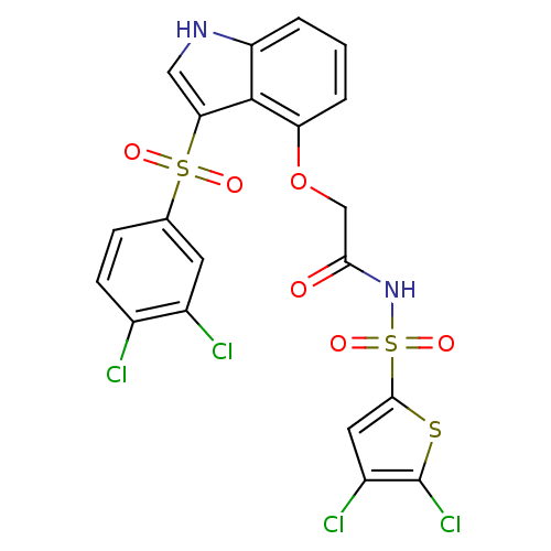 Chemical structure of BindingDB Monomer ID 50254647
