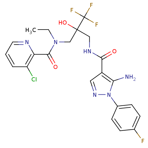 Chemical structure of BindingDB Monomer ID 50254679