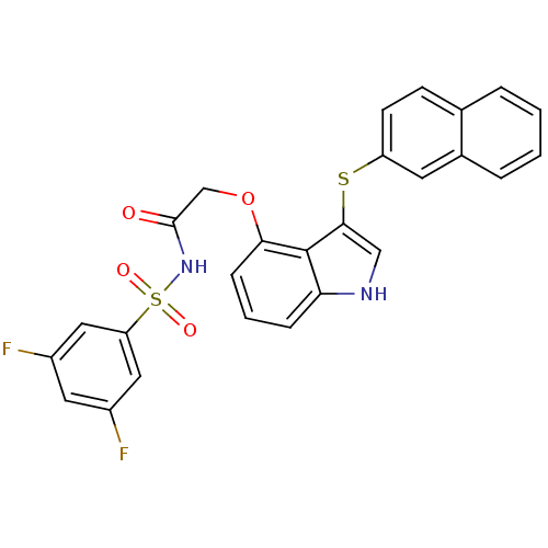 Chemical structure of BindingDB Monomer ID 50254684