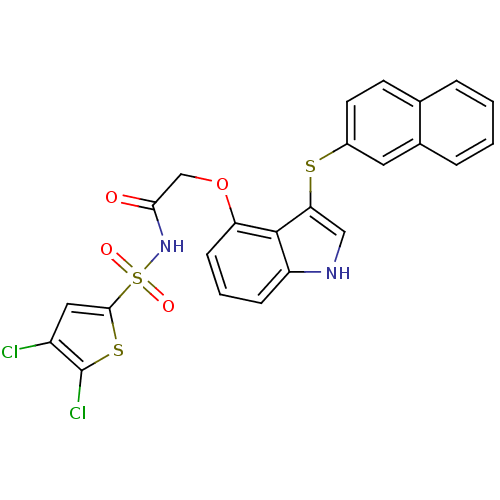 Chemical structure of BindingDB Monomer ID 50254687