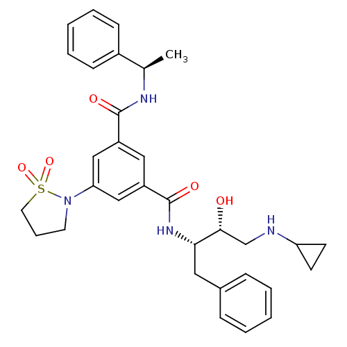 Chemical structure of BindingDB Monomer ID 50254711