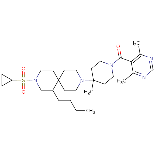 Chemical structure of BindingDB Monomer ID 50254716