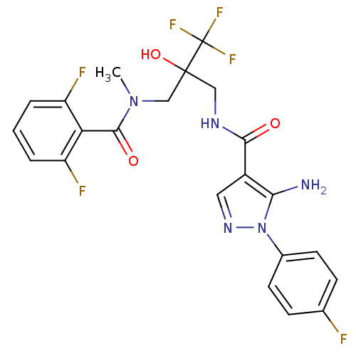 Chemical structure of BindingDB Monomer ID 50254723
