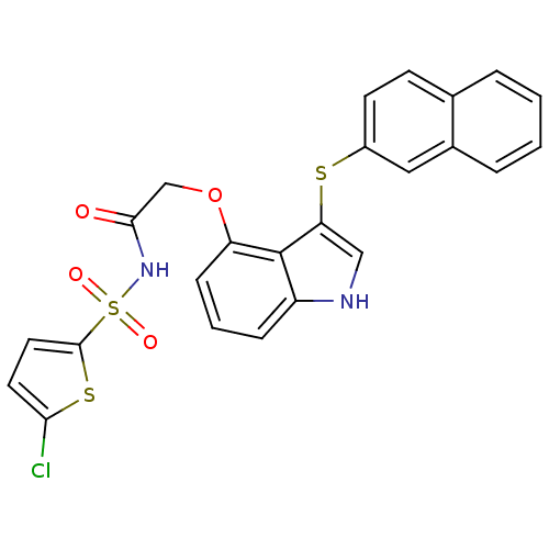 Chemical structure of BindingDB Monomer ID 50254729