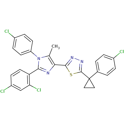 Chemical structure of BindingDB Monomer ID 50254764