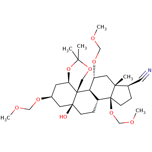 Chemical structure of BindingDB Monomer ID 50254800