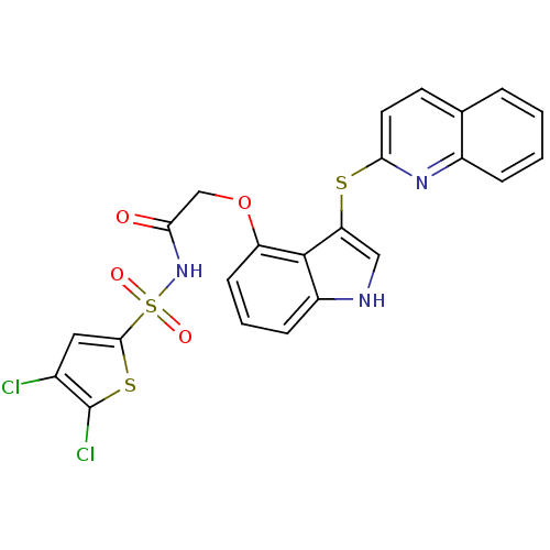 Chemical structure of BindingDB Monomer ID 50254839