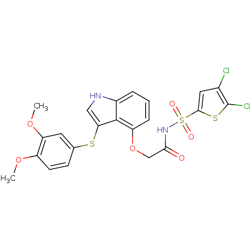Chemical structure of BindingDB Monomer ID 50254880