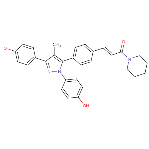 Chemical structure of BindingDB Monomer ID 50254948