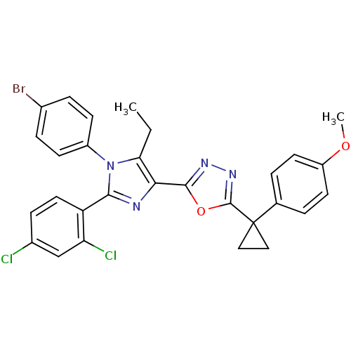 Chemical structure of BindingDB Monomer ID 50254961