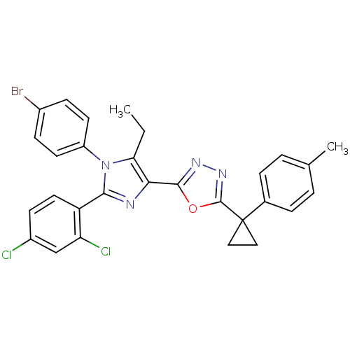 Chemical structure of BindingDB Monomer ID 50254962