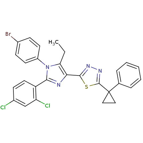 Chemical structure of BindingDB Monomer ID 50255023