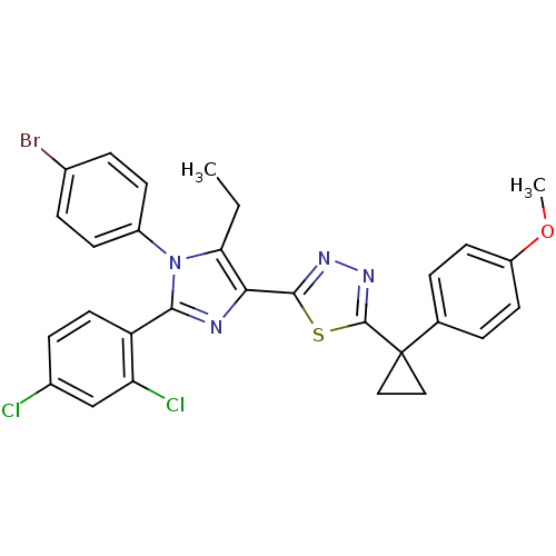 Chemical structure of BindingDB Monomer ID 50255024