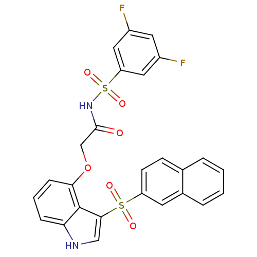 Chemical structure of BindingDB Monomer ID 50255026