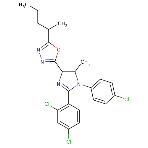 Chemical structure of BindingDB Monomer ID 50255083