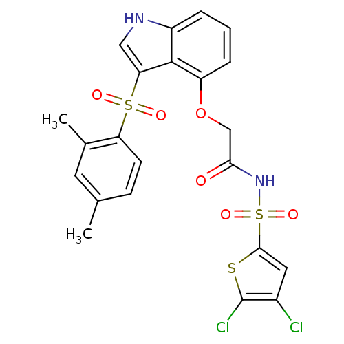 Chemical structure of BindingDB Monomer ID 50255094