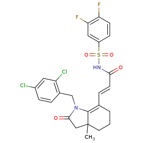 Chemical structure of BindingDB Monomer ID 50255123