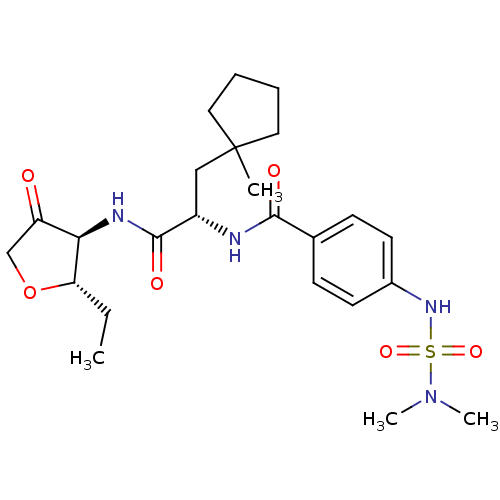 Chemical structure of BindingDB Monomer ID 50255132