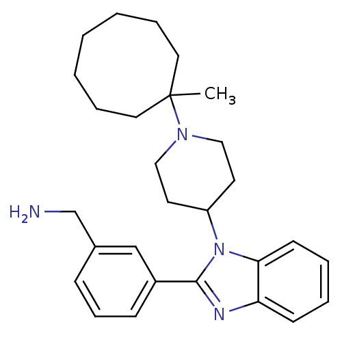 Chemical structure of BindingDB Monomer ID 50255135