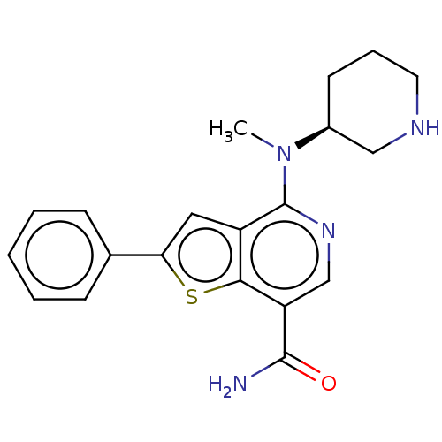 Chemical structure of BindingDB Monomer ID 50255155