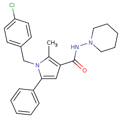 Chemical structure of BindingDB Monomer ID 50255156