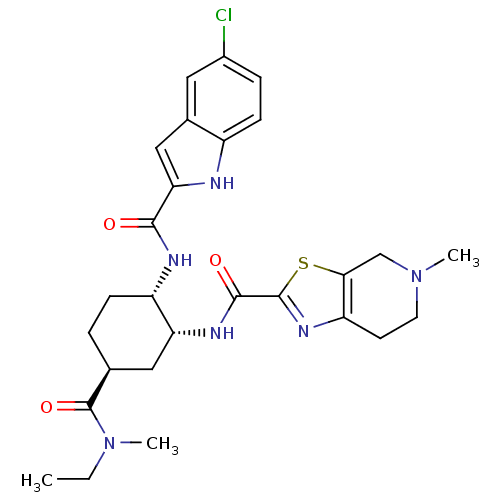 Chemical structure of BindingDB Monomer ID 50255159