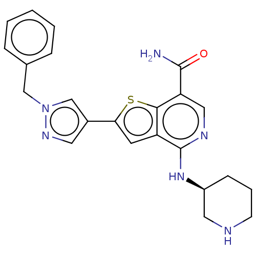 Chemical structure of BindingDB Monomer ID 50255165