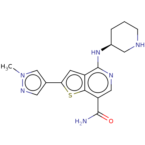 Chemical structure of BindingDB Monomer ID 50255167