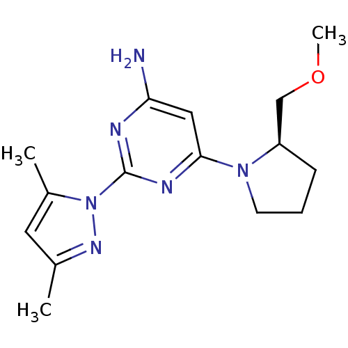 Chemical structure of BindingDB Monomer ID 50255189