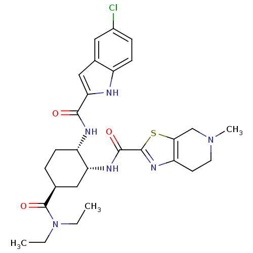 Chemical structure of BindingDB Monomer ID 50255204
