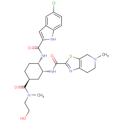 Chemical structure of BindingDB Monomer ID 50255207