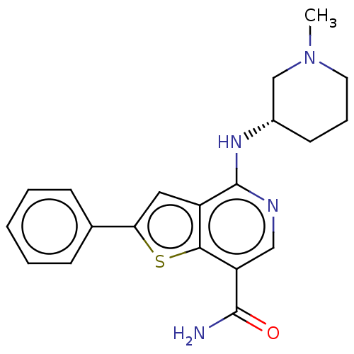 Chemical structure of BindingDB Monomer ID 50255216