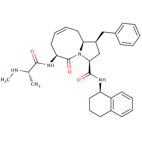 Chemical structure of BindingDB Monomer ID 50255244