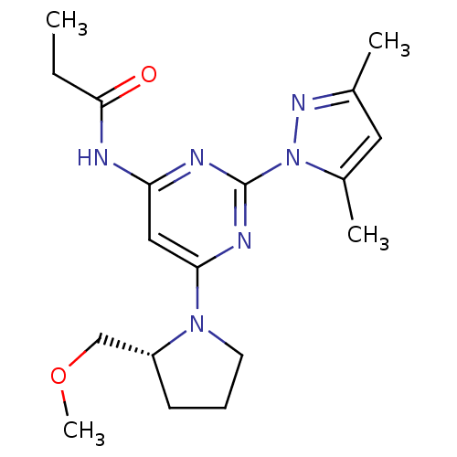 Chemical structure of BindingDB Monomer ID 50255246