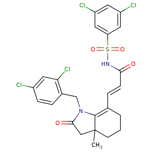 Chemical structure of BindingDB Monomer ID 50255285