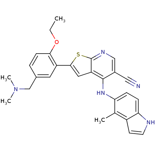 Chemical structure of BindingDB Monomer ID 50255313