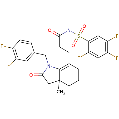 Chemical structure of BindingDB Monomer ID 50255343